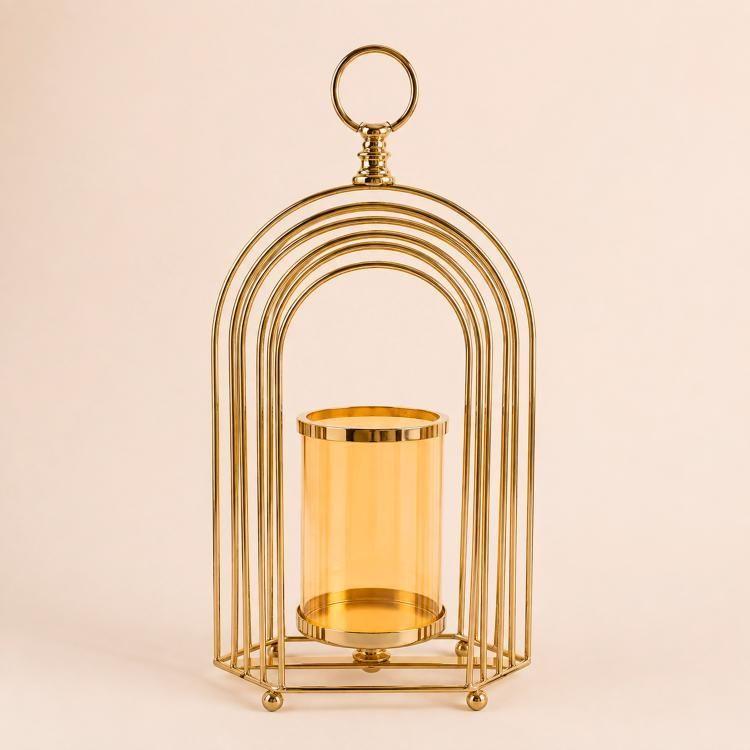 Centro de Mesa Decorativo Canterbury Gold-1