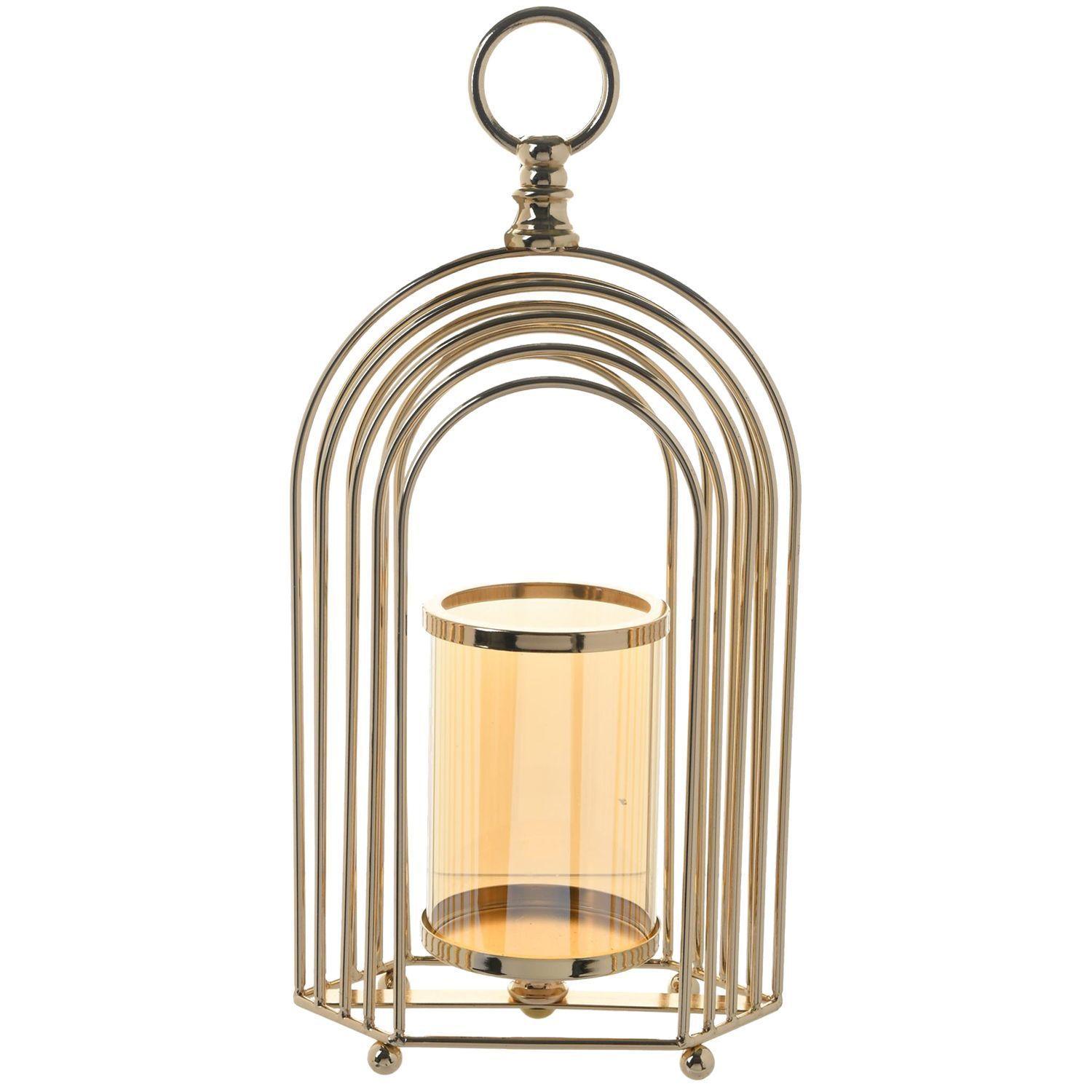 Centro de Mesa Decorativo Canterbury Gold-4