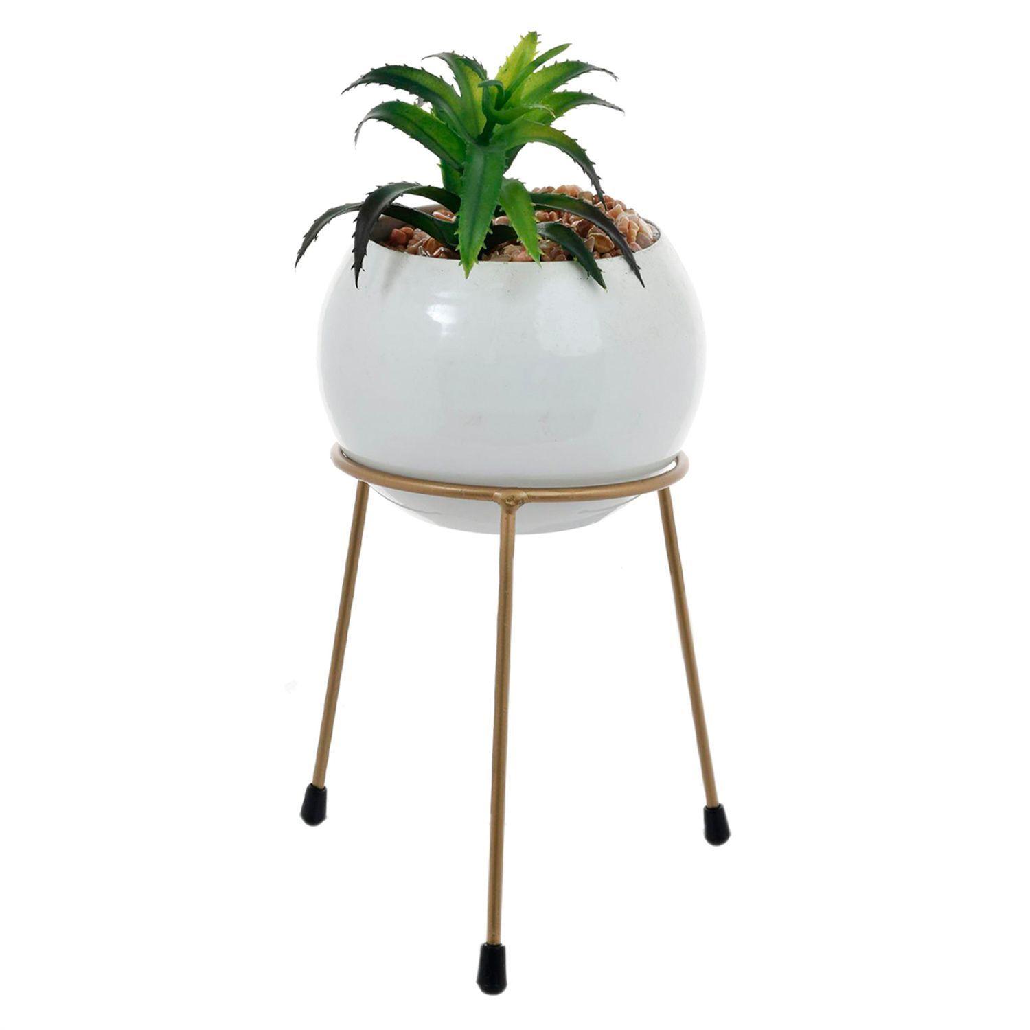 Suculenta Decorativa Bola Atril Alta-0