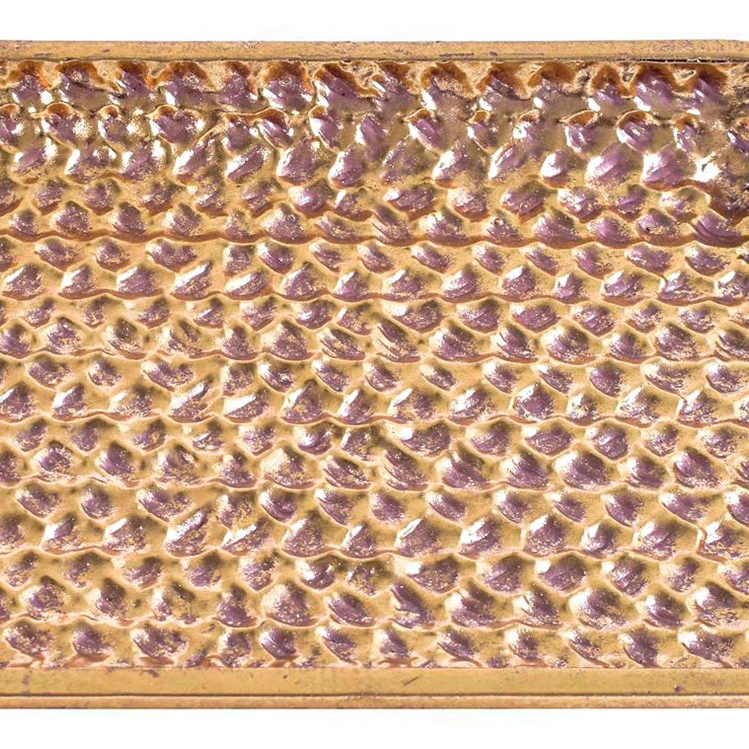 Centro de Mesa Decorativo Cosenza Rectangular Gold-1