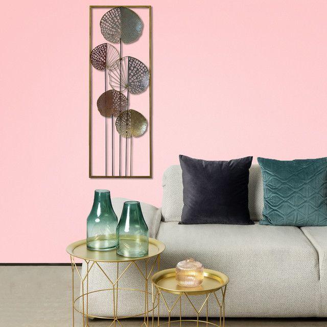 Placa Mural Marco Decorativa Hojas-3