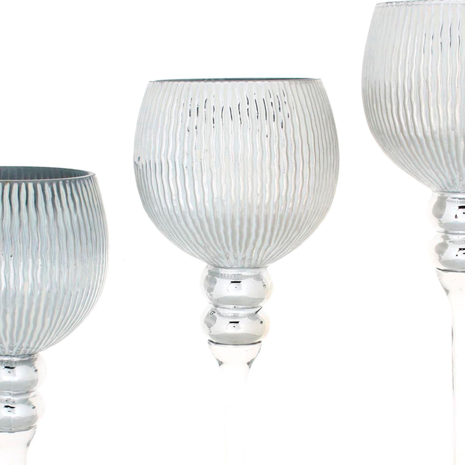 Juego Portavelas Decorativo Córcega 3 Pzas-2