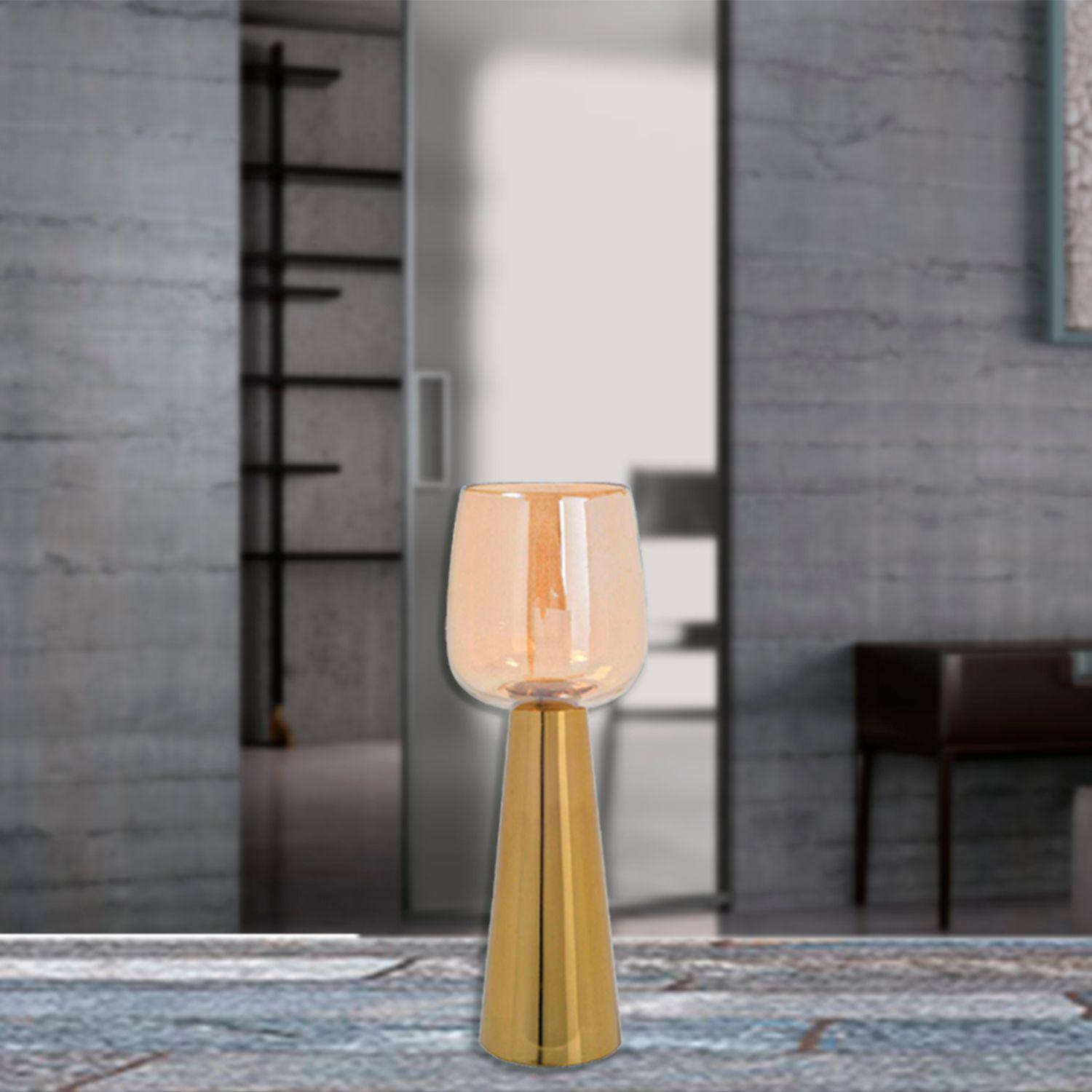 Portavela Decorativo Bari Gold Grande-3