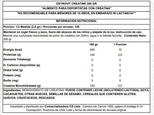 OstroVit Creatina (300 gr)-1