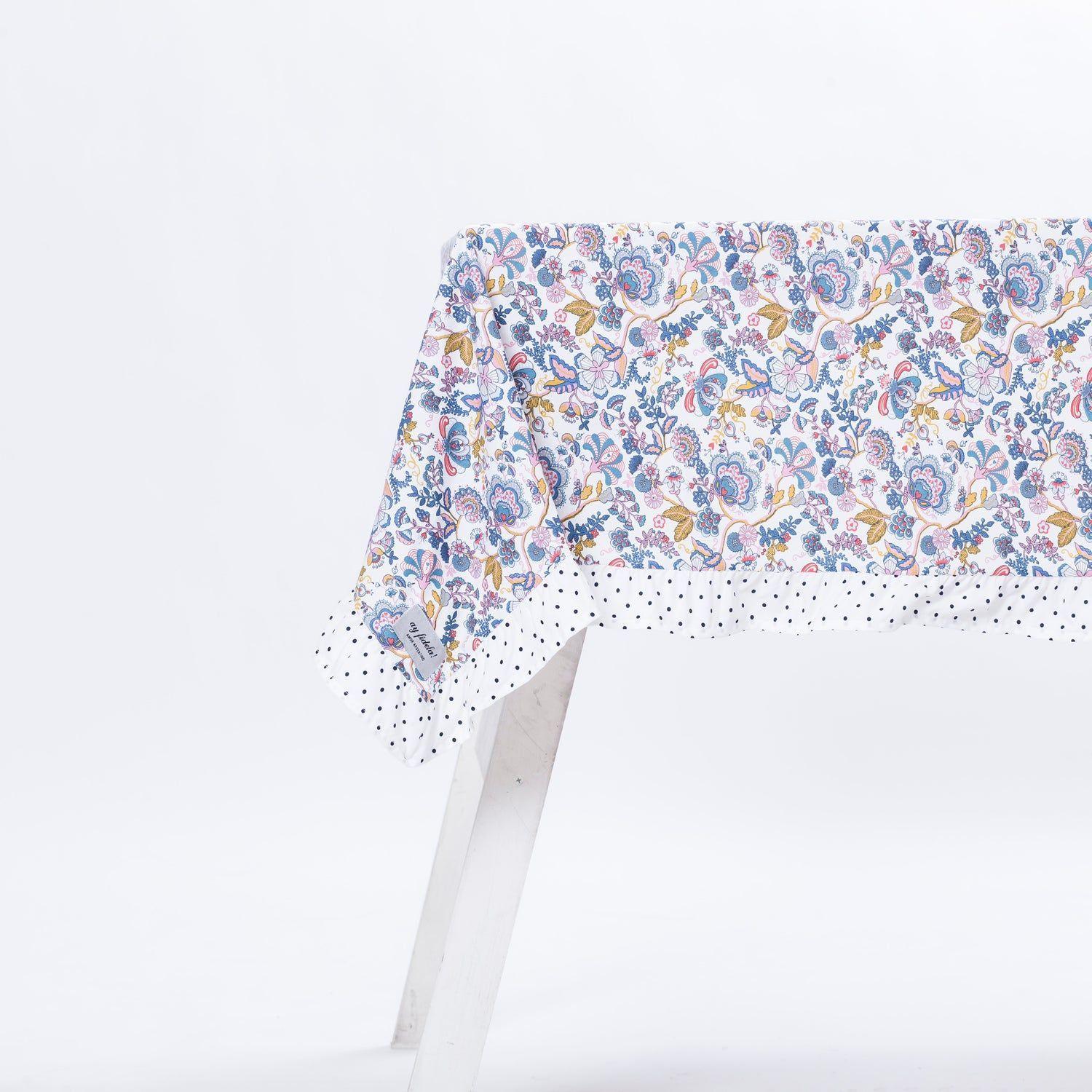 Mantel Jacinta con Volados - Rectangular-0