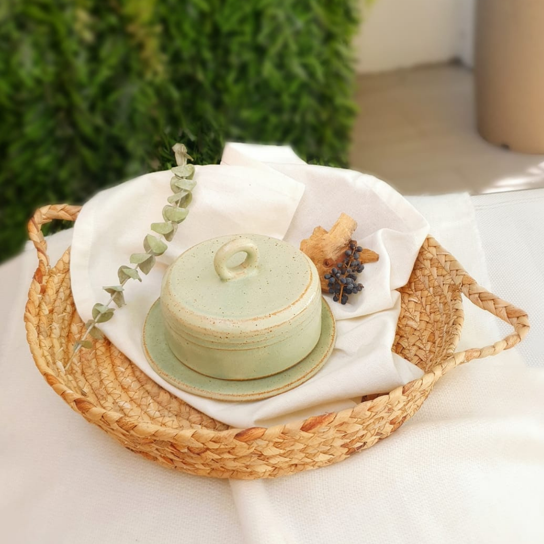 Bandeja de Rattan 32 cm-3