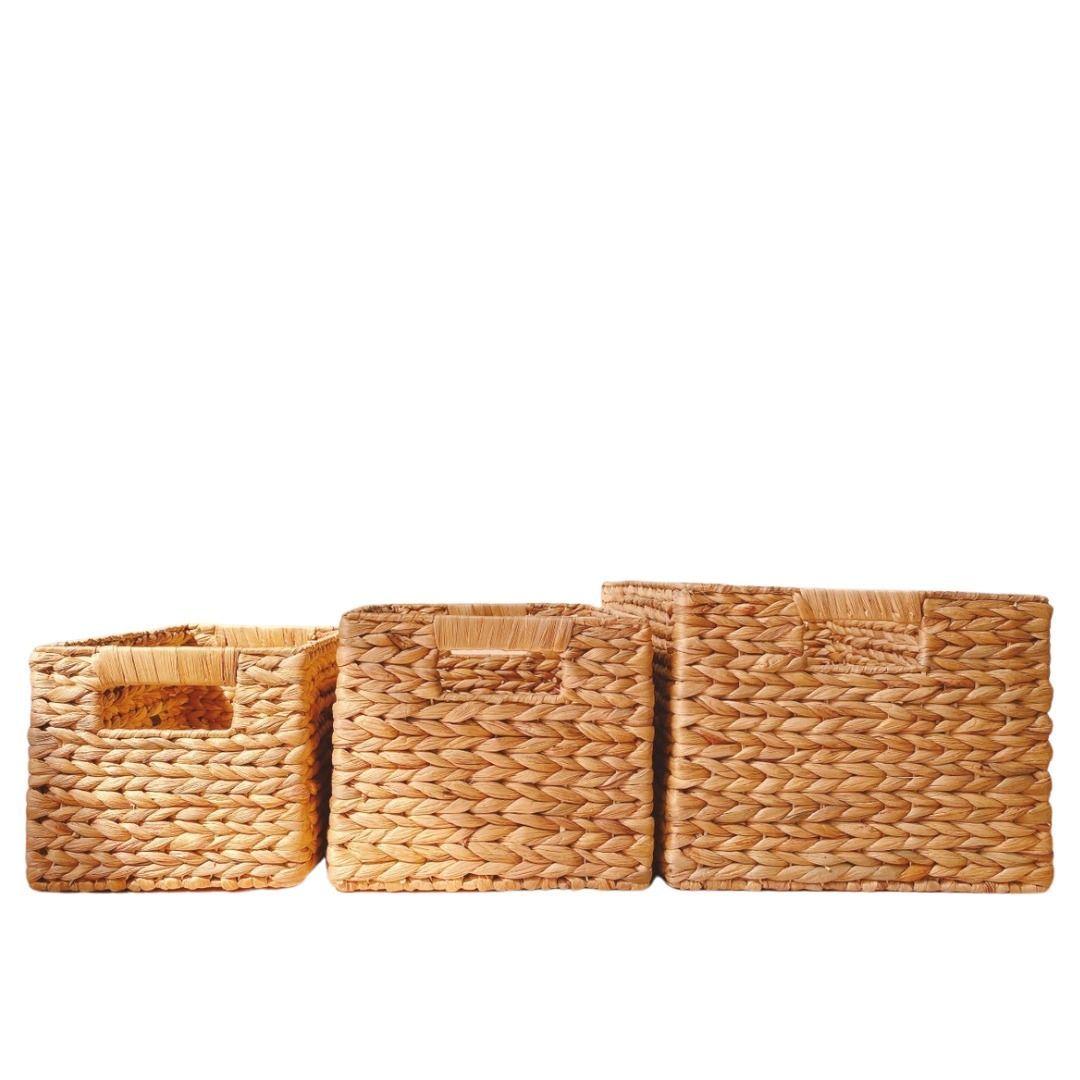 Canasto Rectangular Jacinto de Agua - M-2