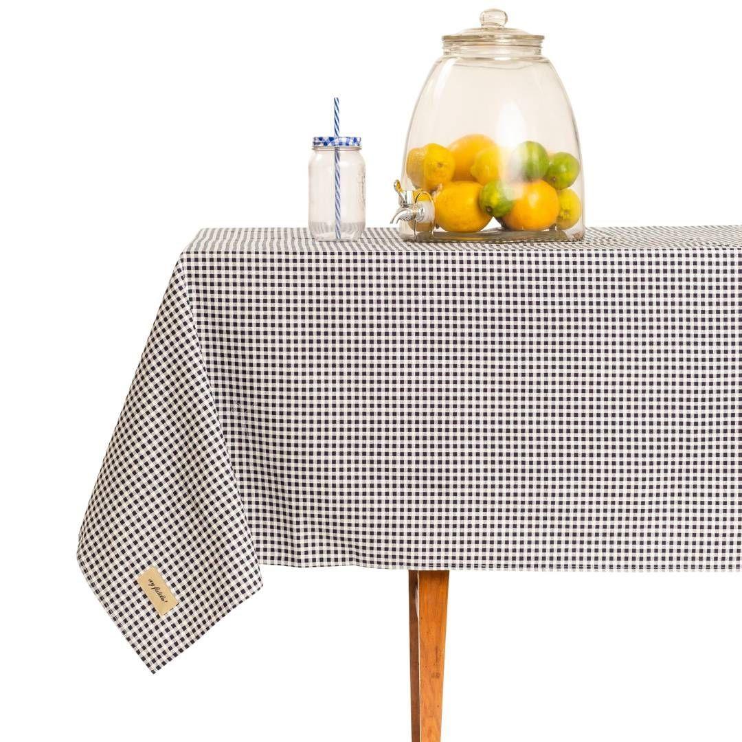 Mantel Betania Picnic Azul y Blanco-Rectangular 180 X 150-0