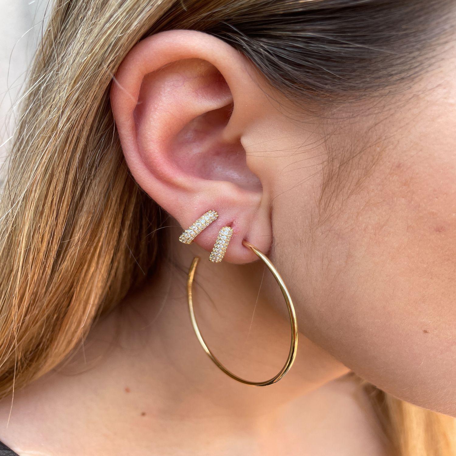 Argolla Simple Ana 47 mm - PHILIPPA JOYAS-1