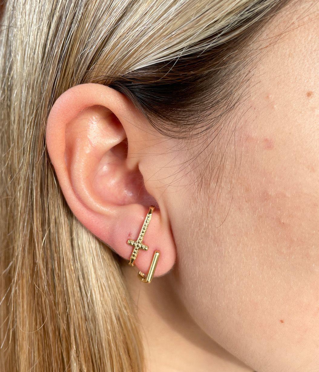 Aros Abrazador Cruz PHILIPPA JOYAS-2