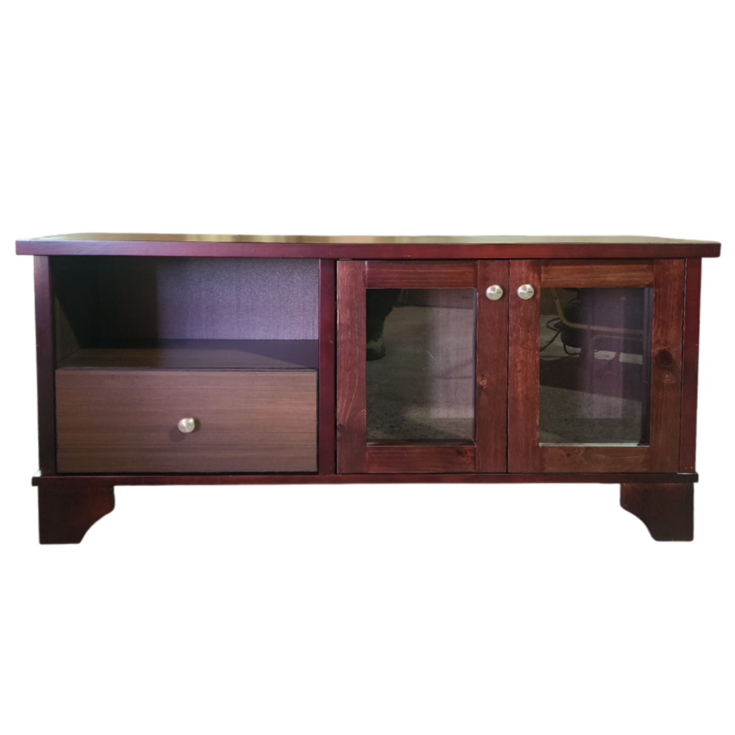 Rack 1200 Kora Chocolate Rectangular Vidrio-4