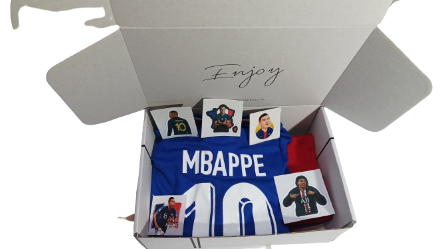KIT PACK CONJUNTO NIÑOS FRANCIA MBAPPE 2024 2025-0