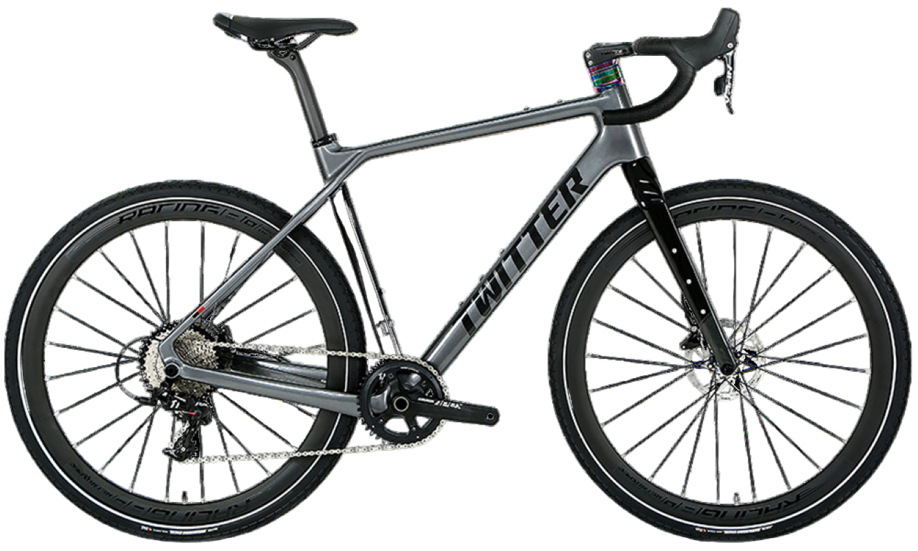 Bicicleta Gravel X Twitter Fibra de Carbono Sram Rival Talla 52-0