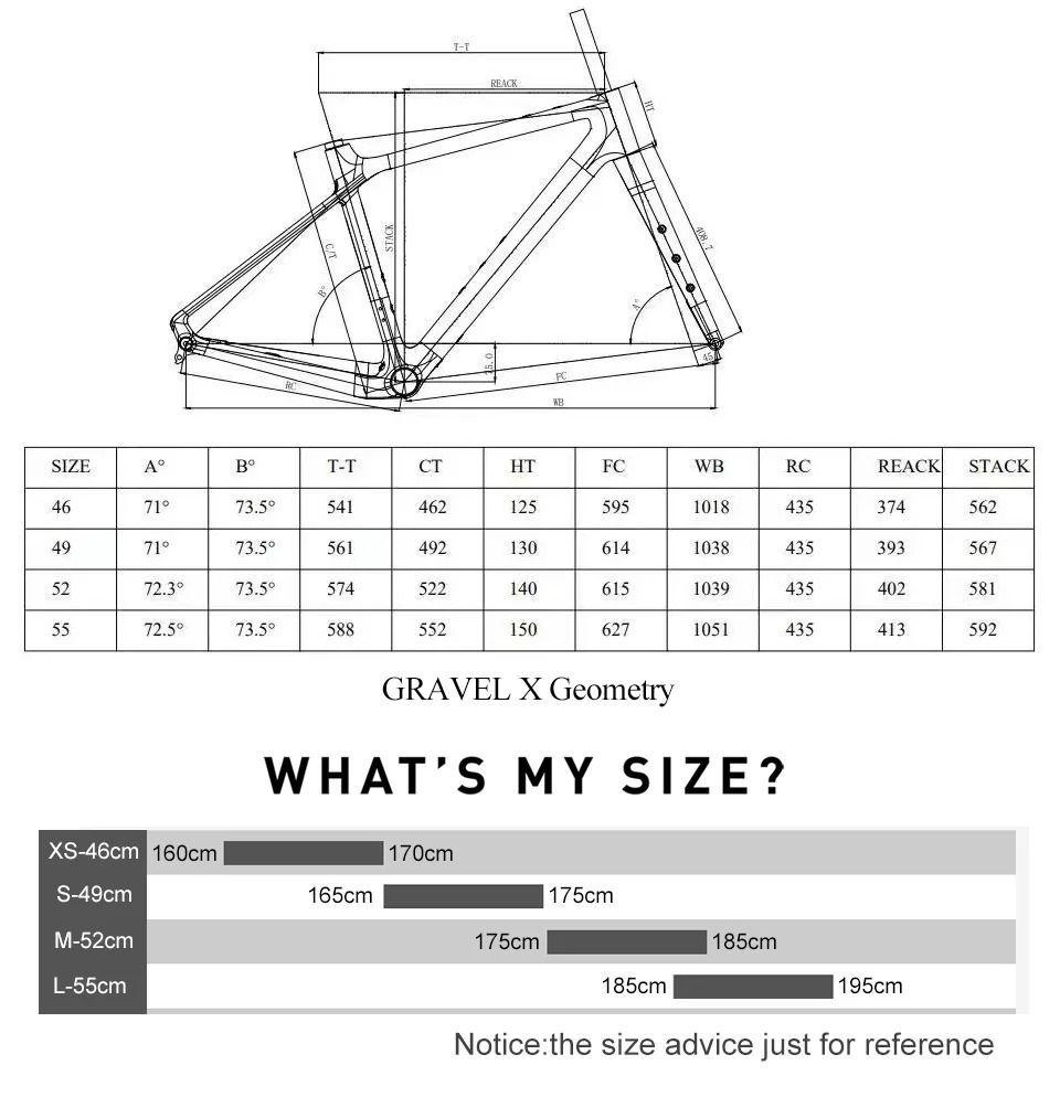 Bicicleta Gravel X Twitter Fibra de Carbono Sram Rival Talla 52-1