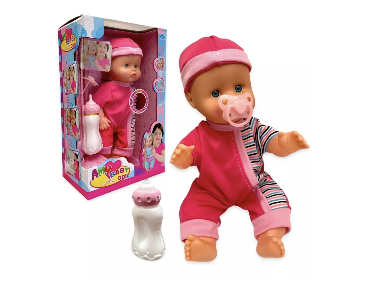 Muñeca Bebe Amy Baby Doll -0