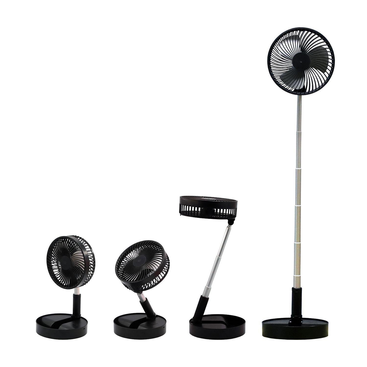 Ventilador Inalámbrico Recargable USB. Plegable-0