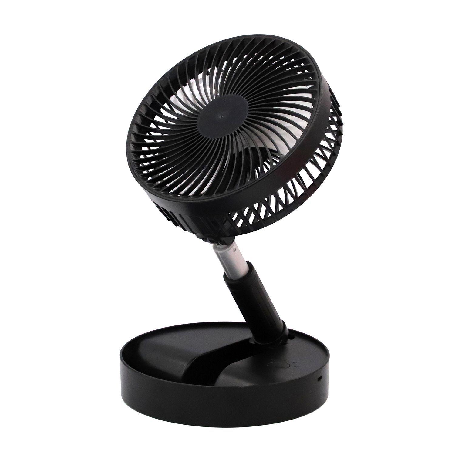 Ventilador Inalámbrico Recargable USB. Plegable-3