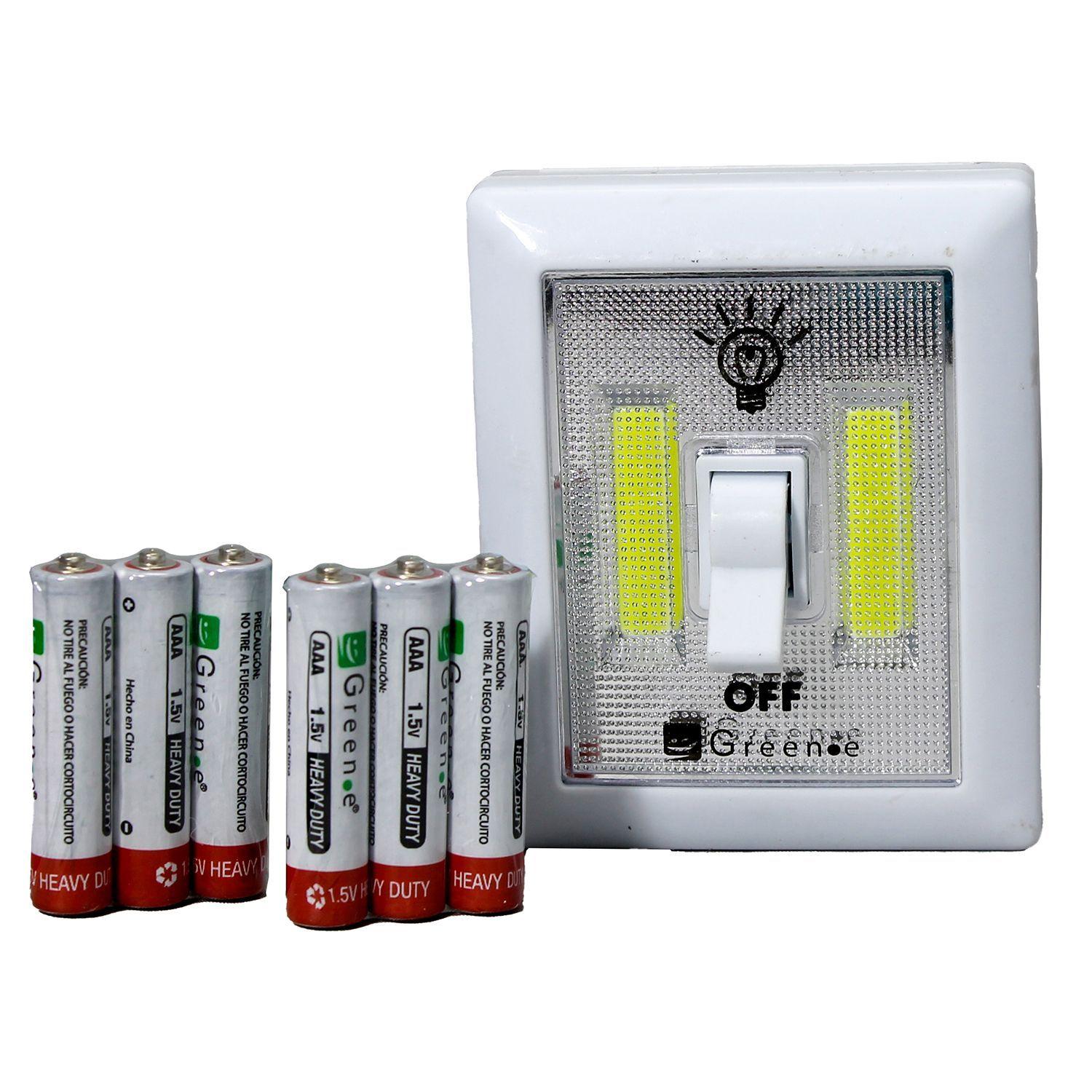 Luz led con interruptor de 3W x 5U. Desmontable.-2