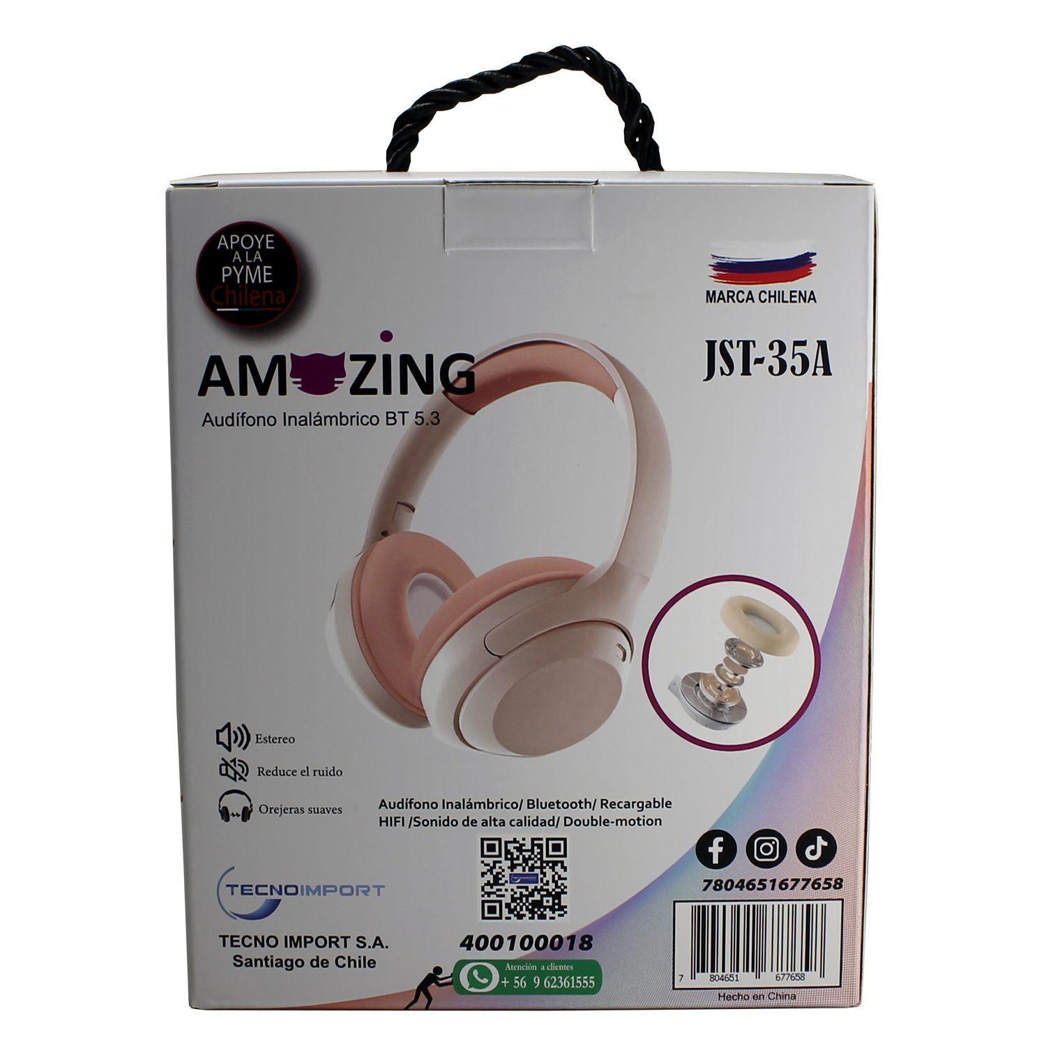 Audífono JST-35A Super Bass / Bluetooth 5.3-4