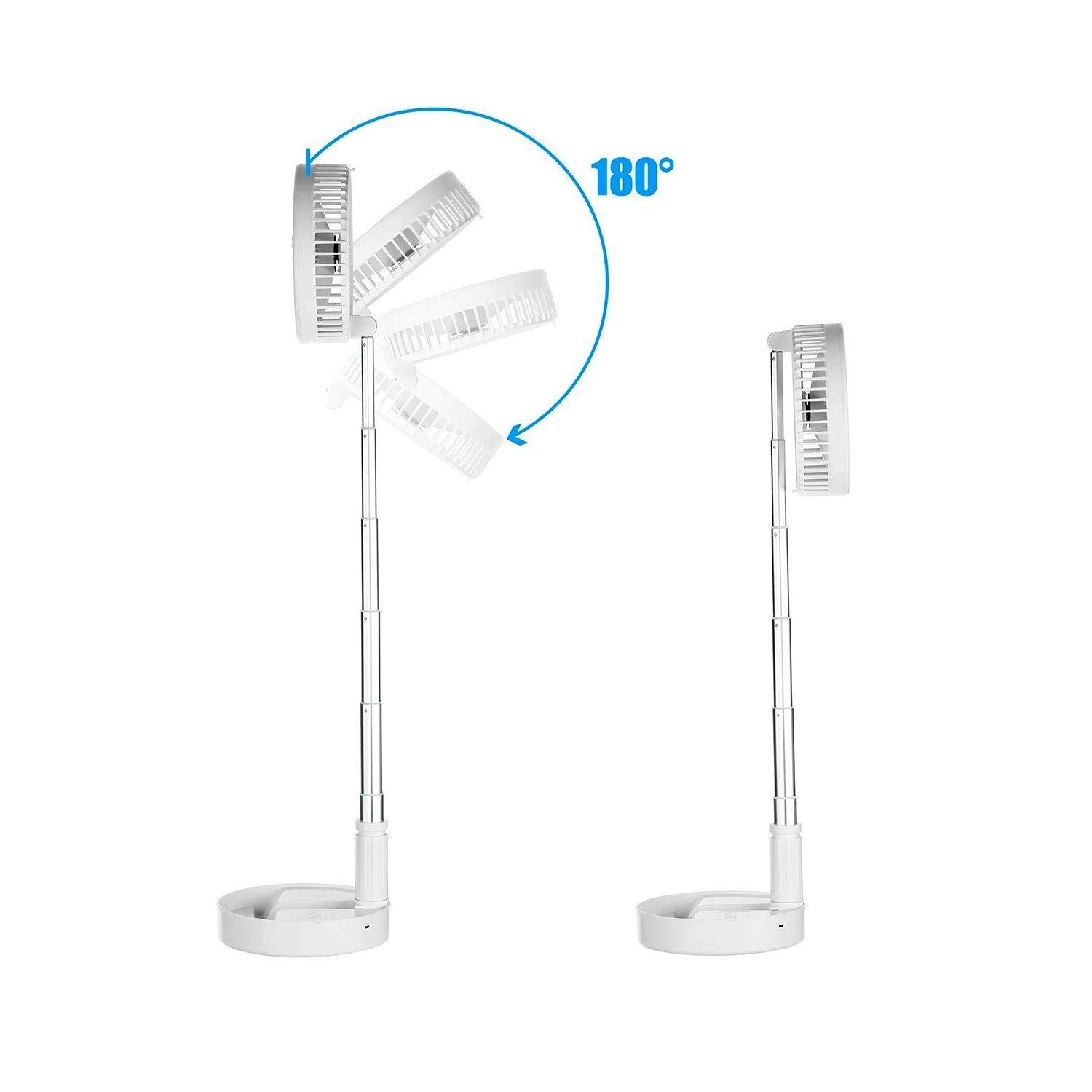 Ventilador Inalámbrico Recargable USB. Plegable-6