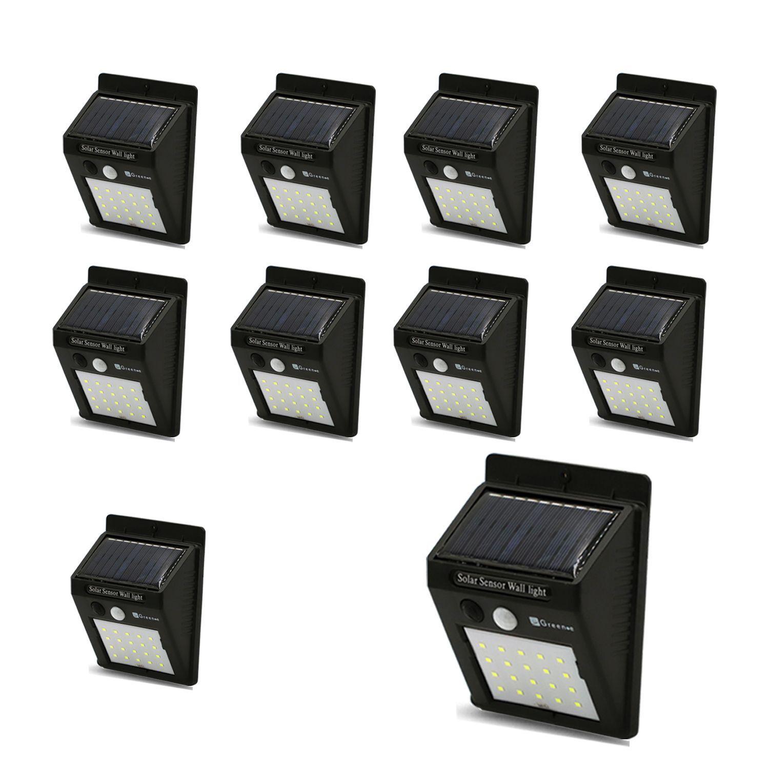 Luz Led solar con Sensor Inteligente. X 10 U.-3