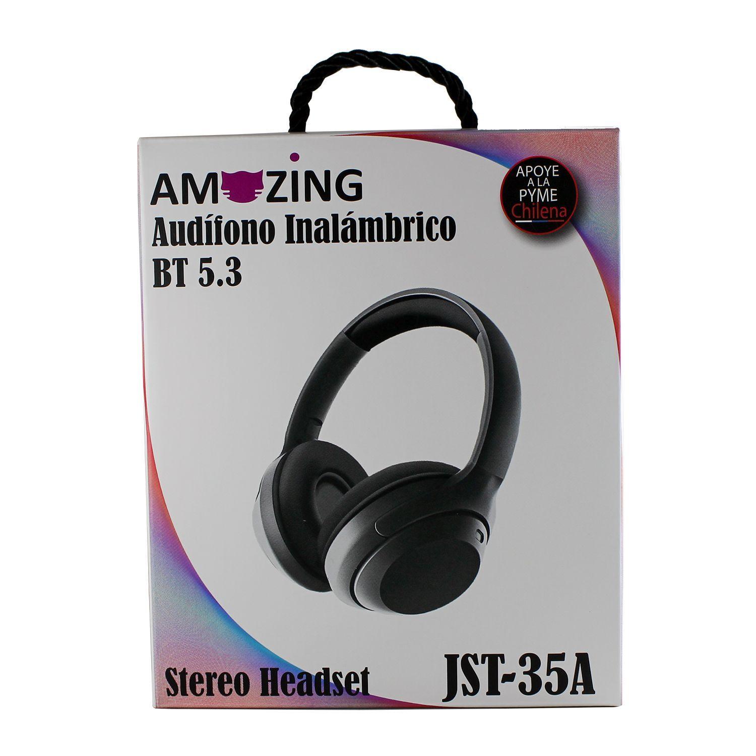 Audífono JST-35A Super Bass / Bluetooth 5.3 negro-3