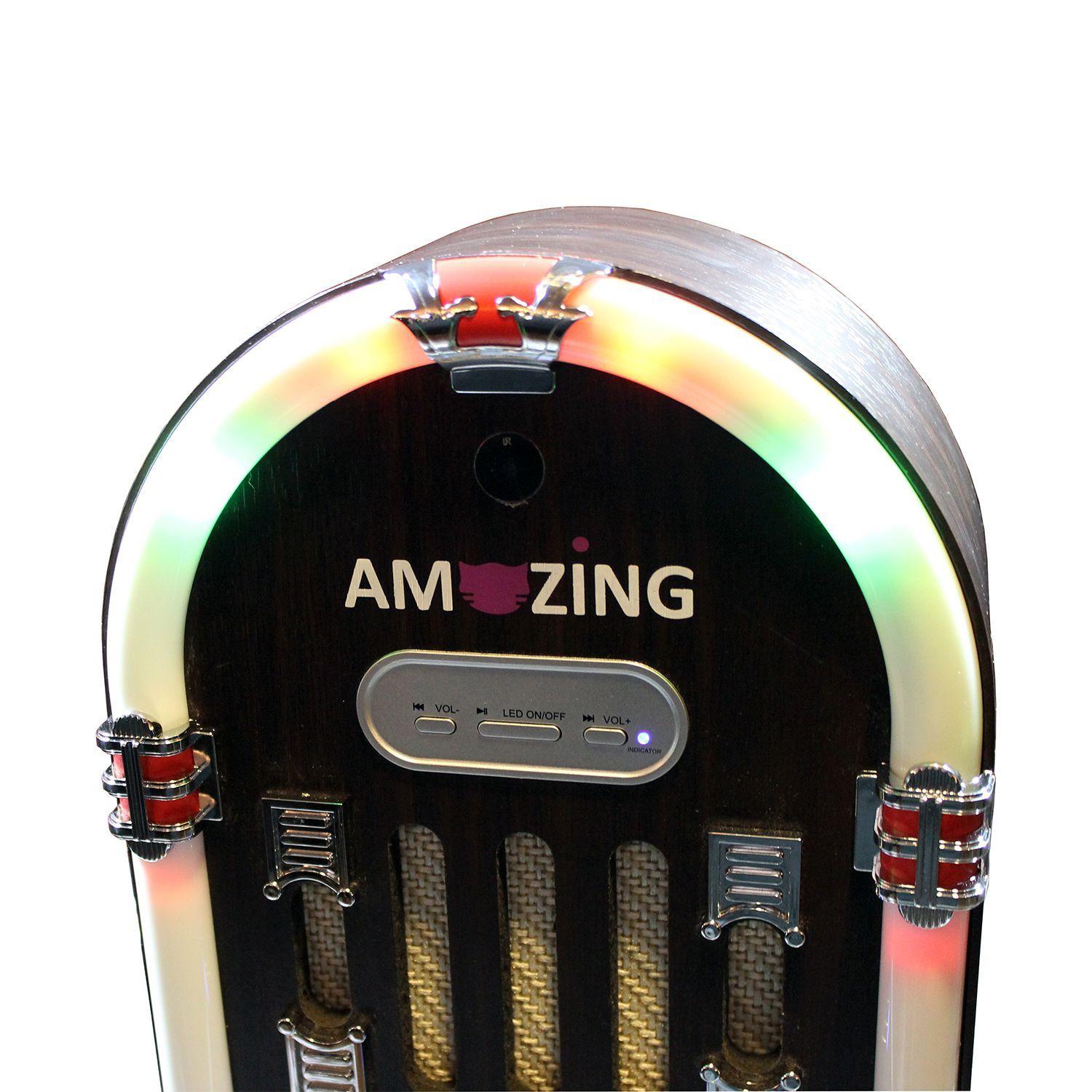 Parlante Bluetooth Modo retro Jukebox.-4