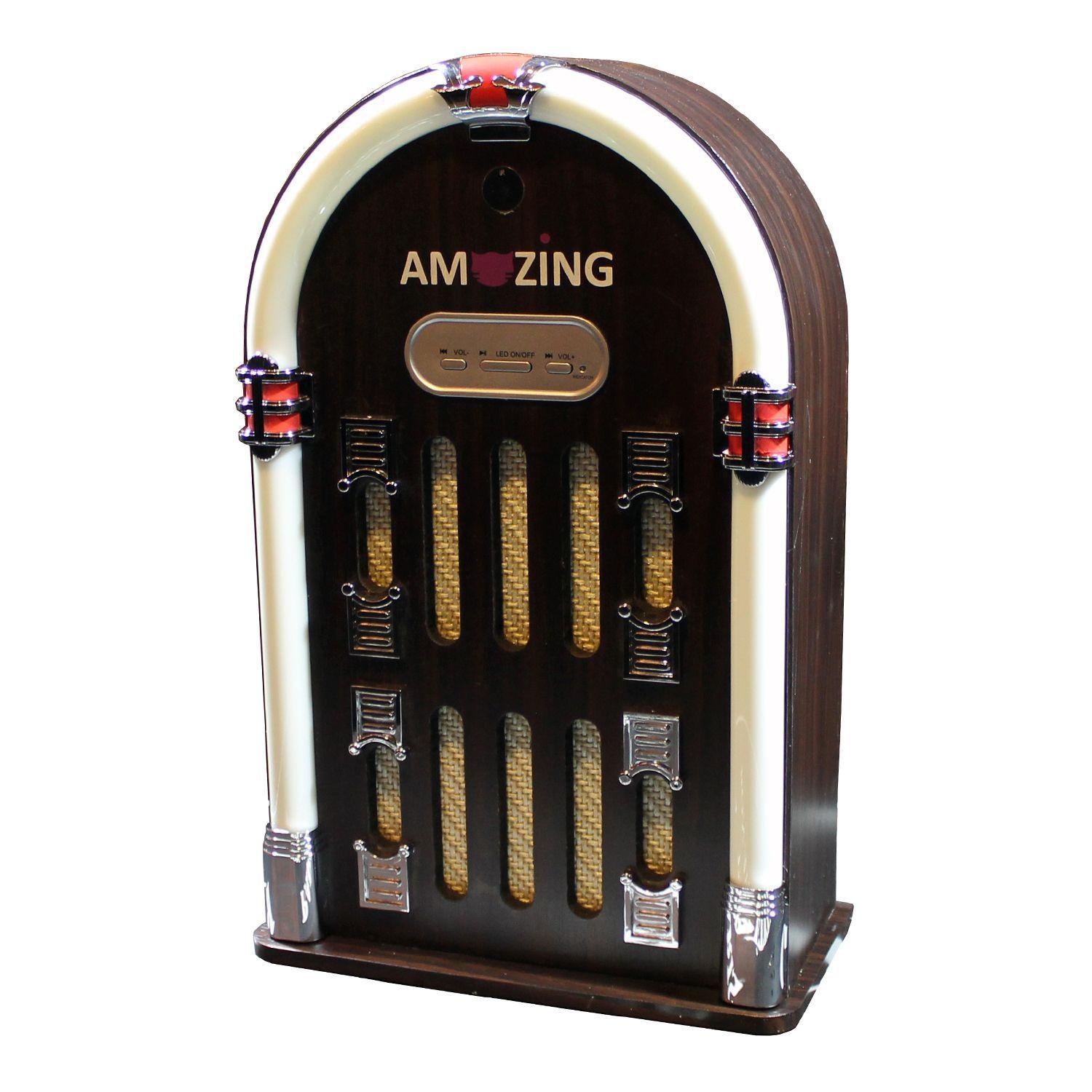 Parlante Bluetooth Modo retro Jukebox.-5