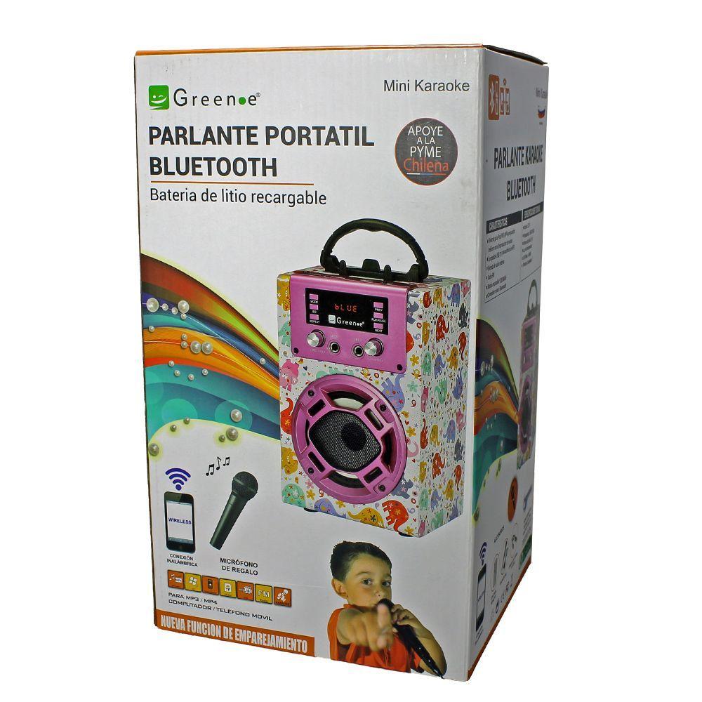 Parlante Bluetooth mini karaoke Elefante-0
