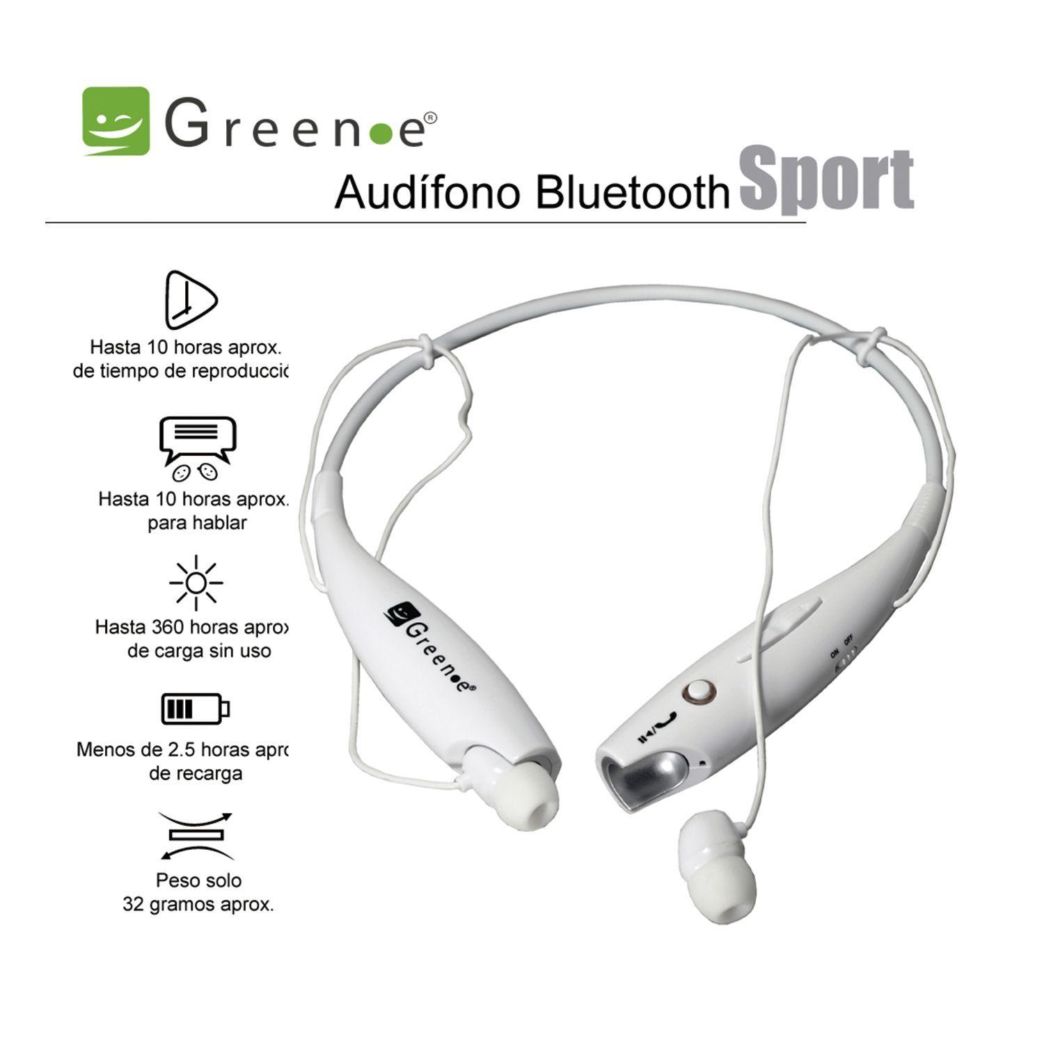 Audífono Sport inalámbrico Bluetooth Recargable -3