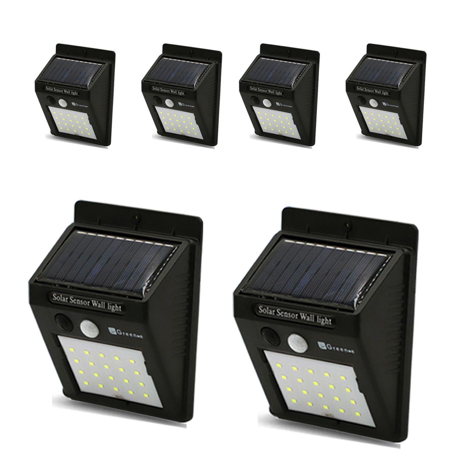 Luz Led solar con Sensor Inteligente. X 6 U.-2