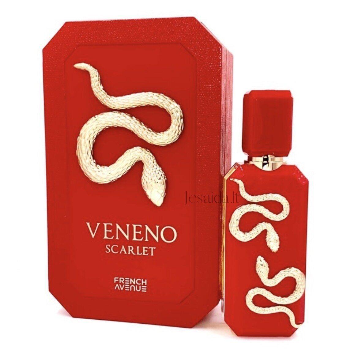 PERFUME FRENCH AVENUE VENENO SCARLET EDP 100ML UNISEX-1