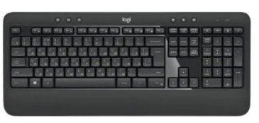 COMBO TECLADO+MOUSE ADVANCED INALAMBRICO USB LOGITECH MK540 NEGRO-1