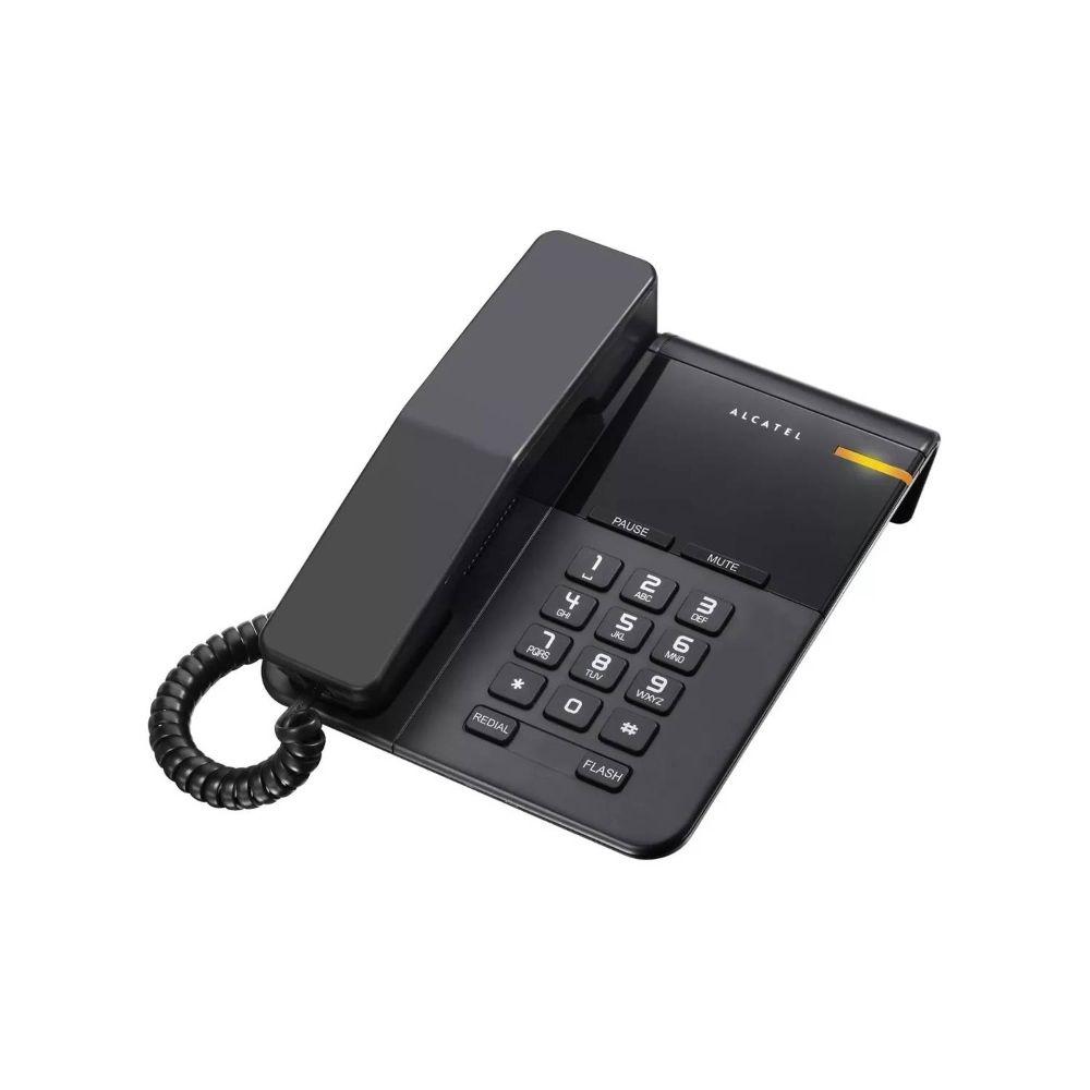 TELEFONO SOBRE MESA T22 NEGRO ALCATEL 23ALCT22BK-0