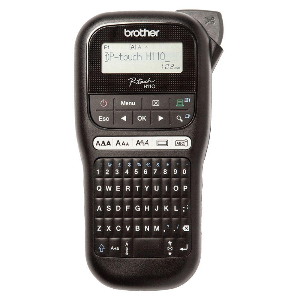 ROTULADORA ETIQUETADORA NEGRA BROTHER PT-H110BK-0