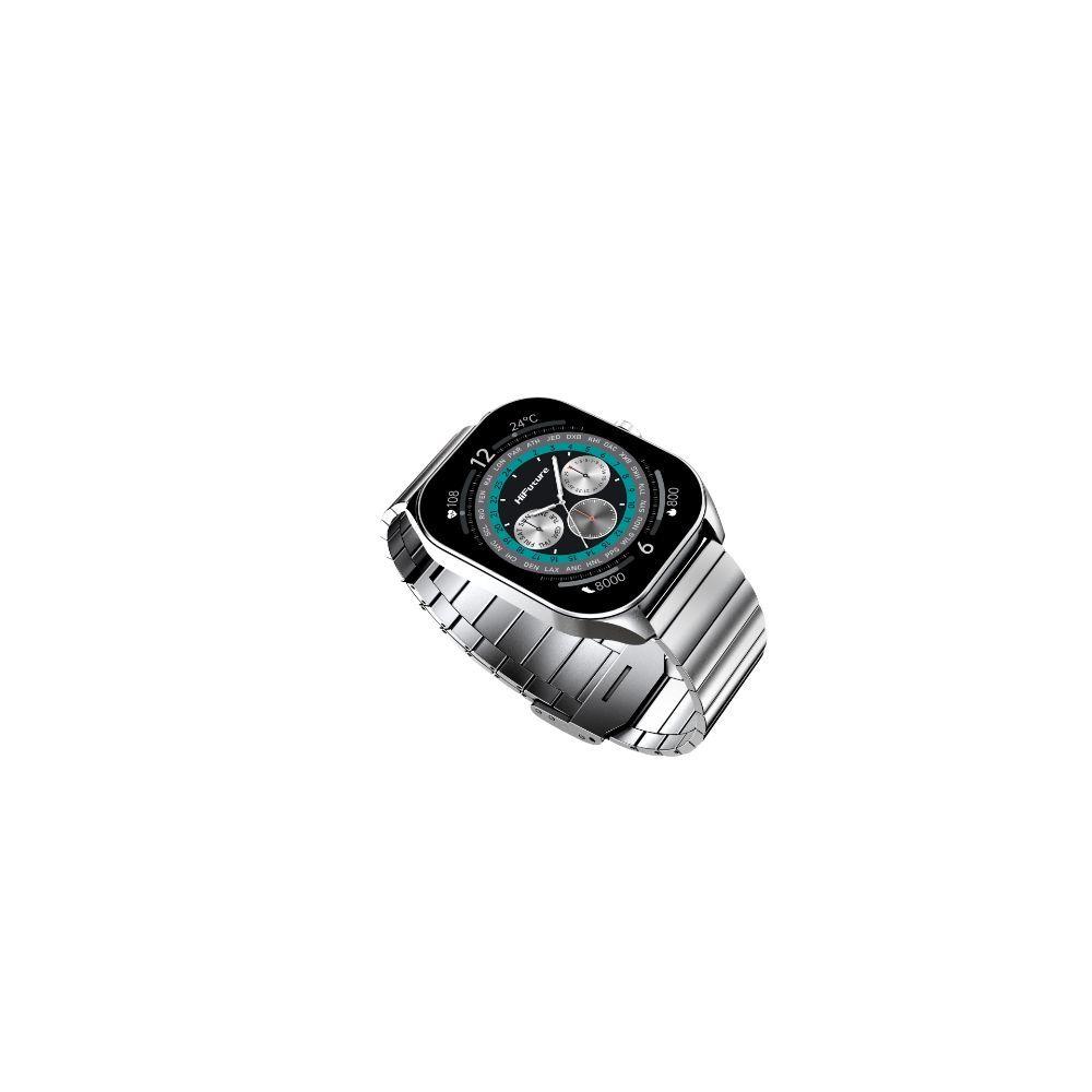 Smartwatch Apex Plateado HiFuture AMOLED 2.04 e IP68-3