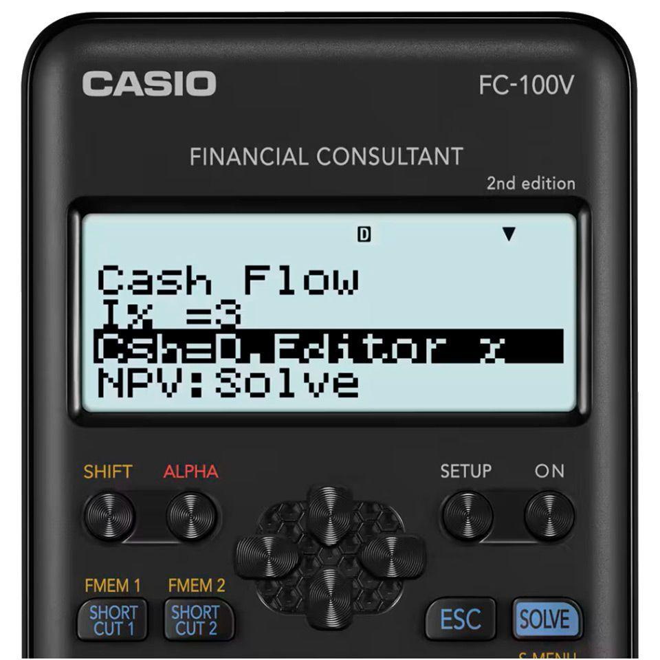 CALCULADORA FINACIERA FC-100V-2-2