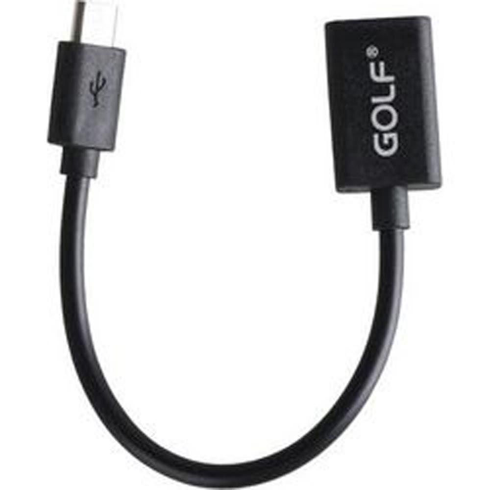 CABLE MICRO USB OTG 0.16 METRO NEGRO GOLF-0