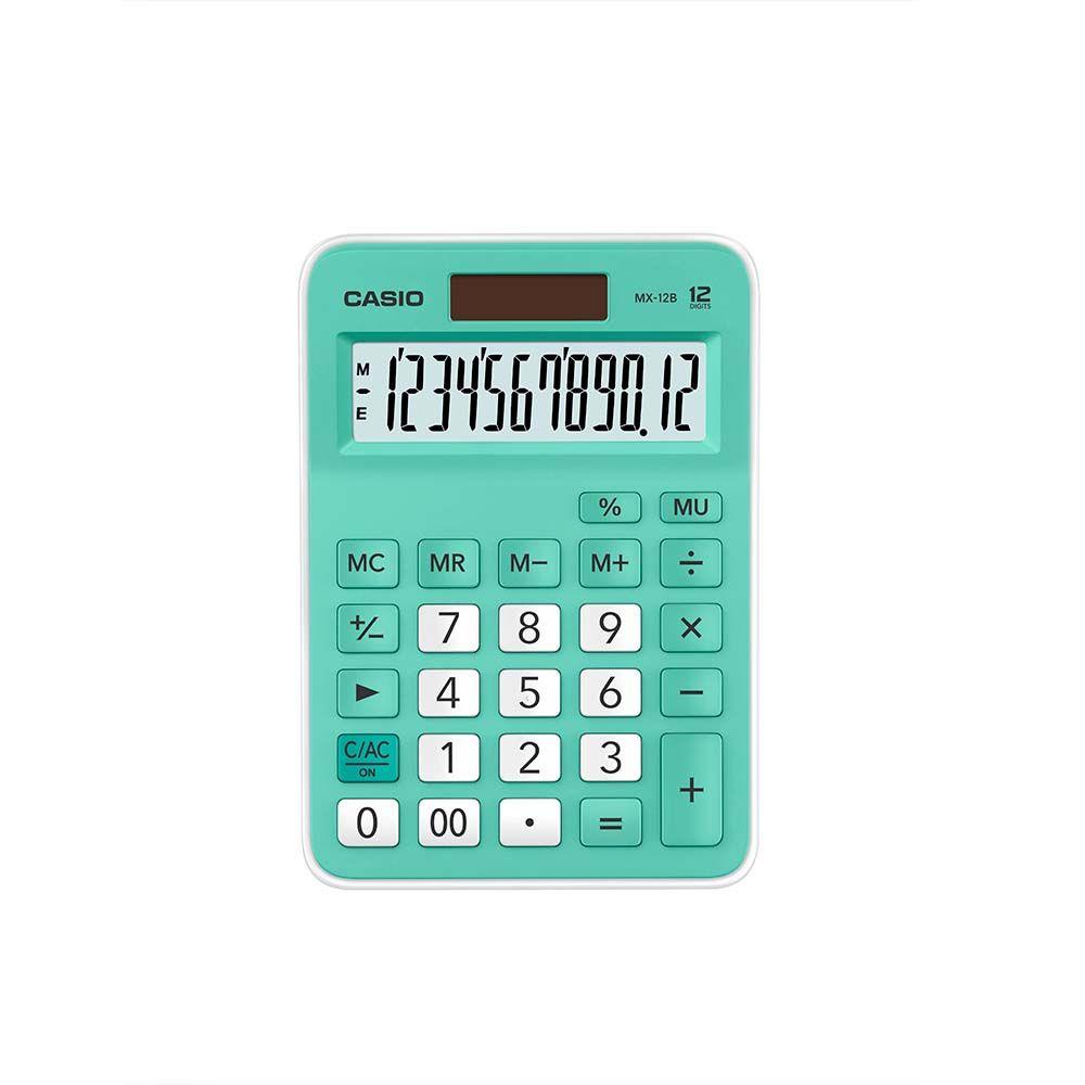 CALCULADORA SOBREMESA CASIO MX-12B-GN-0