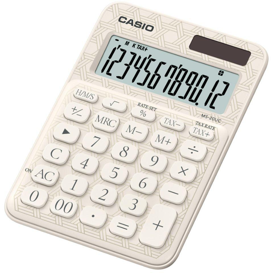 CALCULADORA CASIO SOBREMESA MS-20UC-JWE-2