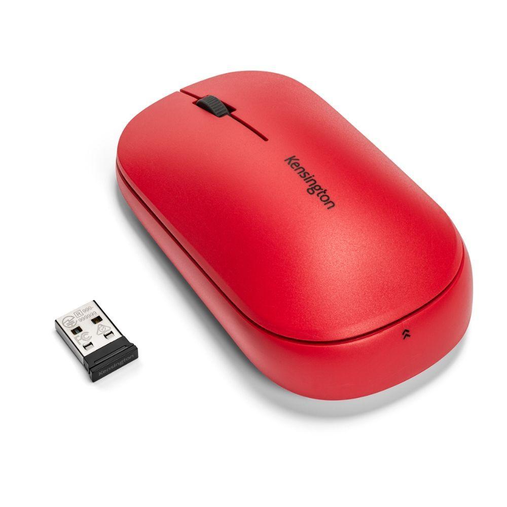 MOUSE INALAMBRICO DUAL MODE USB+BT SLIMBLADE 2.0 ROJO KENSINGTON 27546-0