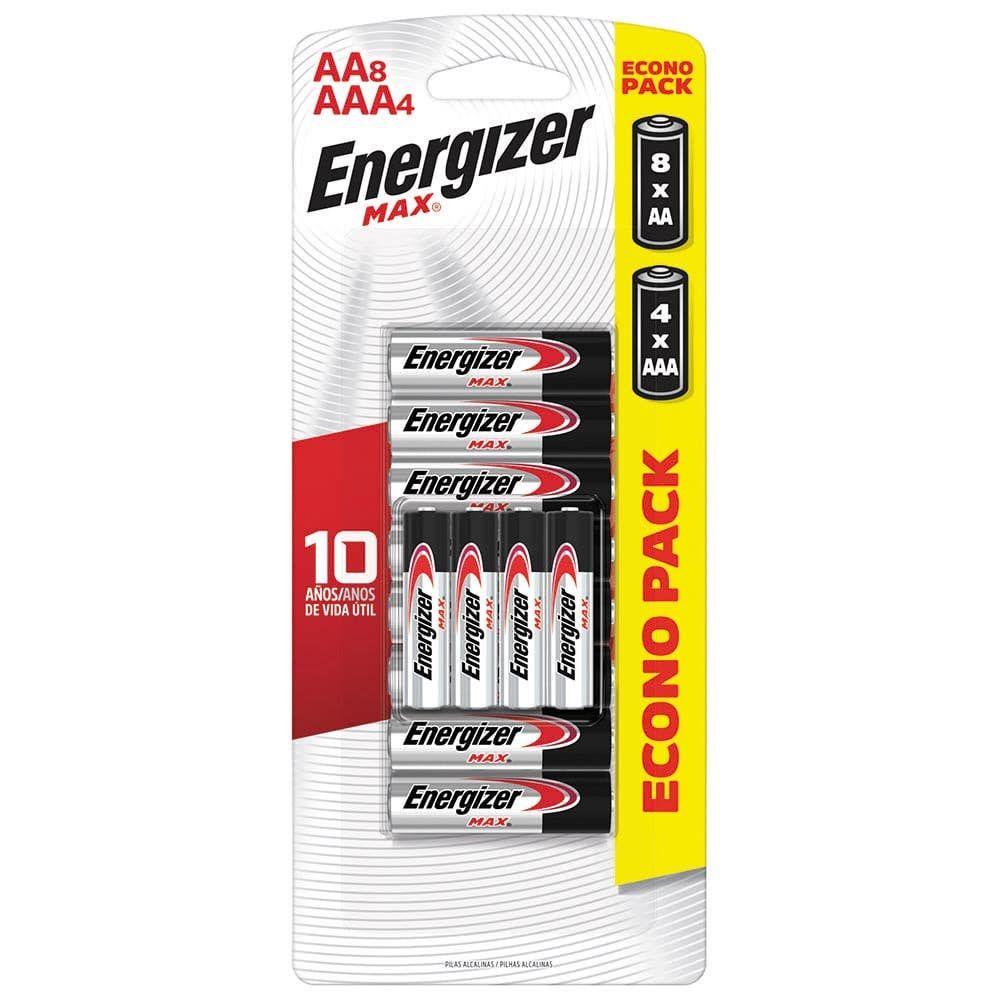 PACK PILAS AAX8+AAAX4 ENERGIZER-0