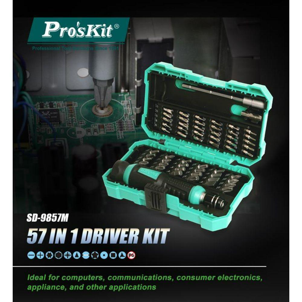 PROKITS SD-9857TM  KIT DE HERRAMIENTAS 57 EN 1-4