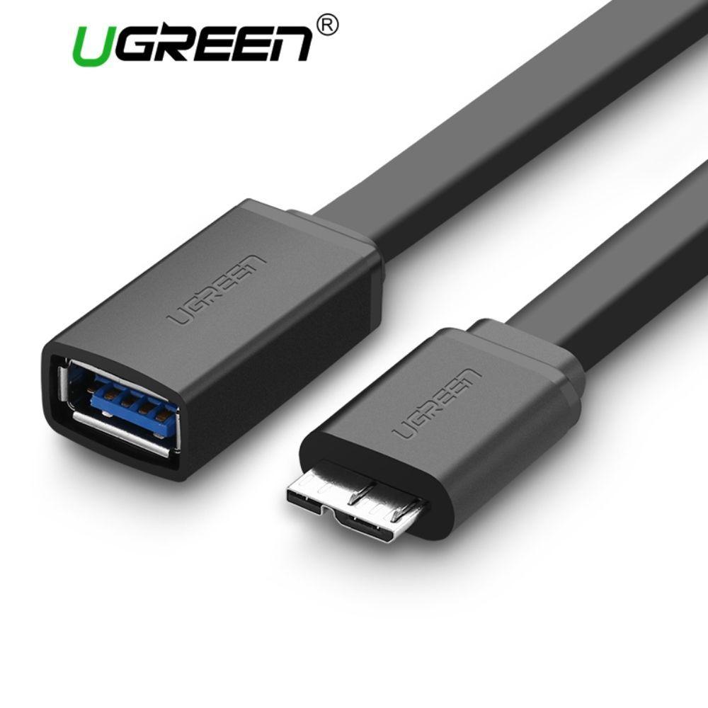 CABLE EXTENSION M/H 3.0 USB-A/USB-A 3M NEGRO UGREEN US129-1