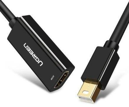 CABLE ADAPTADOR MINI-DISPLAYPORT / HDMI 4K/30HZ 25CM NEGRO UGREEN MD112-0