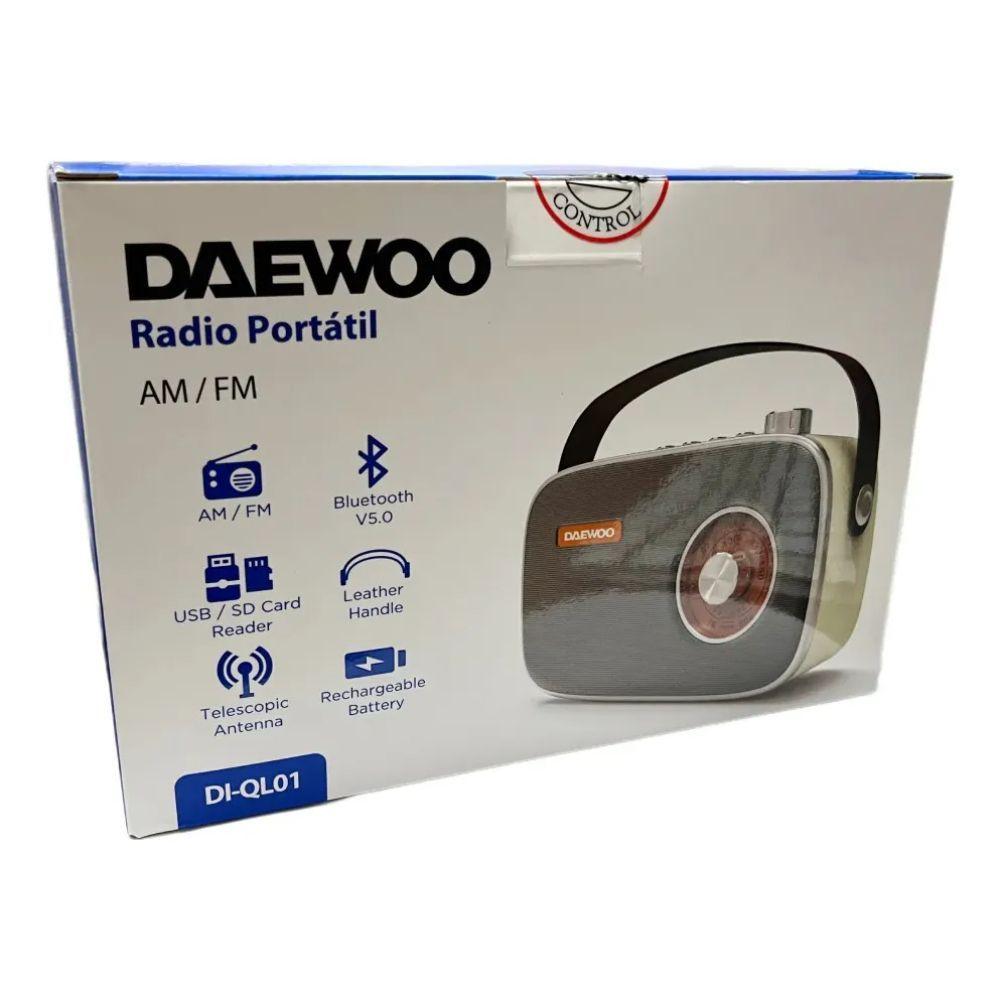 RADIO DAEWOO RETRO AM/FM - BT 2 BANDAS-1
