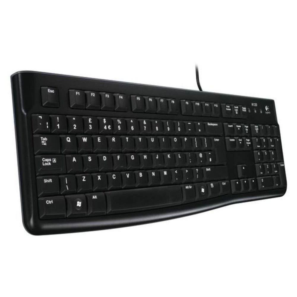 TECLADO ALAMBRICO USB LOGITECH K120 NEGRO-1