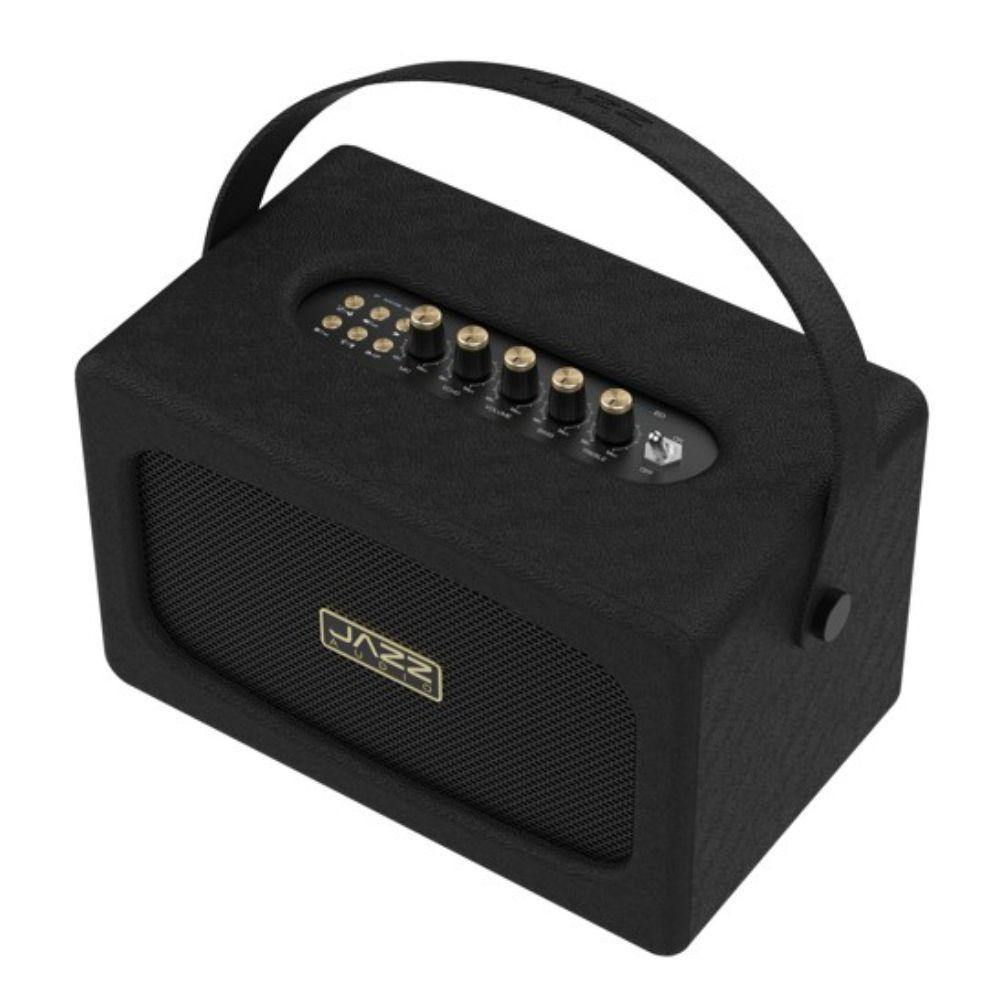 PARLANTE PORTABLE ALTA FIDELIDAD JAZZ AUDIO THE FRONT MAN NEGRO-2