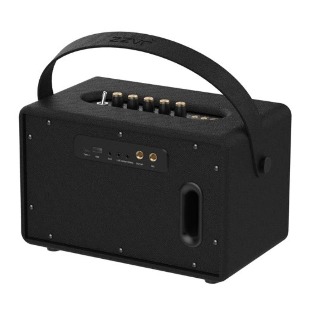 PARLANTE PORTABLE ALTA FIDELIDAD JAZZ AUDIO THE FRONT MAN NEGRO-3