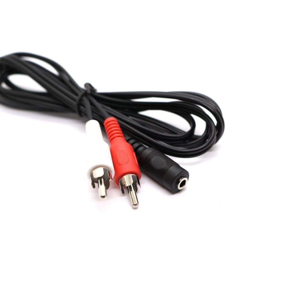 CABLE AUDIO 6PIES JACK 3.5MM 2 RCA 1.8MTS-2